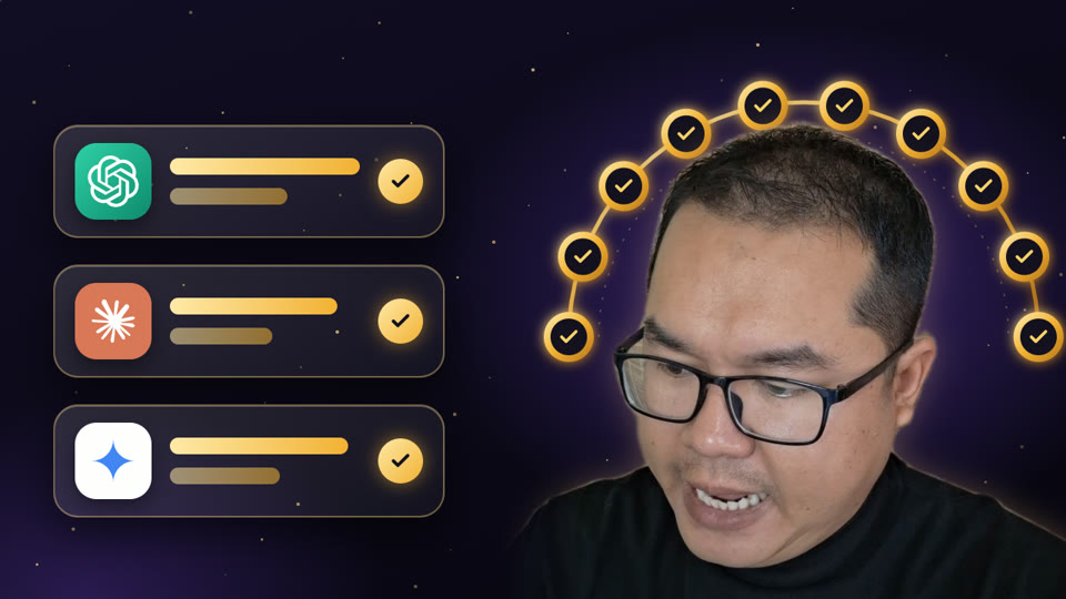 Course cover for 10 Golden Rules for Using AI